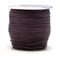 164 yards Mandala Crafts Nylon Satin Cord - 0.5mm Nylon Cord for Jewelry Making Beading - 164 Yds Braided Nylon Satin String Brown Nylon String for Bracelets Rattail Trim Chinese Knot
